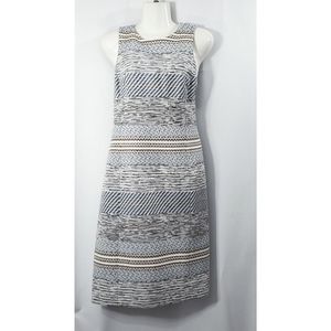 W By Worth Jacquard Sheath Dress